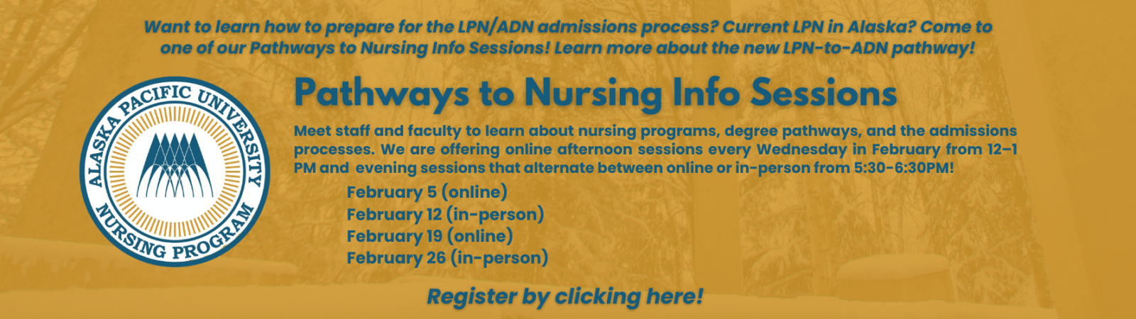 SP2025 Nursing Info Session Banner